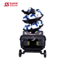 SIBOASI Football soccer ball training shooting machine